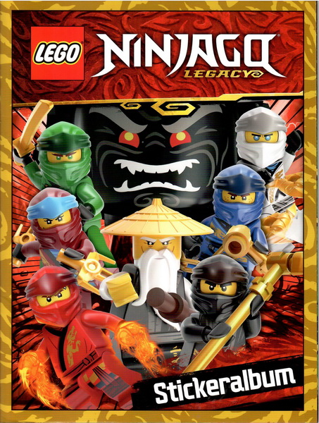 NINJAGO Legacy - Stickeralbum (Softcover) (German Edition)
