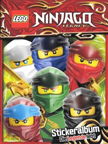 NINJAGO Legacy - Stickeralbum: Die Legende lebt (Softcover) (German Edition)