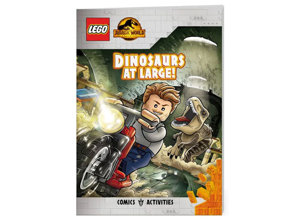 Jurassic World - Dinosaurs at Large! (Softcover)