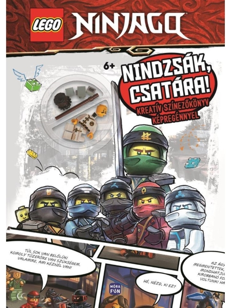 NINJAGO - Nindzsák, csatára! (Softcover) (Hungarian Edition)