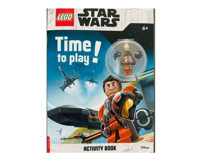 Star Wars - Time to play! (Softcover) (English - UK Edition) {Poe Dameron Minifigure}