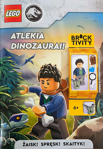 Jurassic World - Atlekia dinozaurai! (Softcover) (Lithuanian Edition)