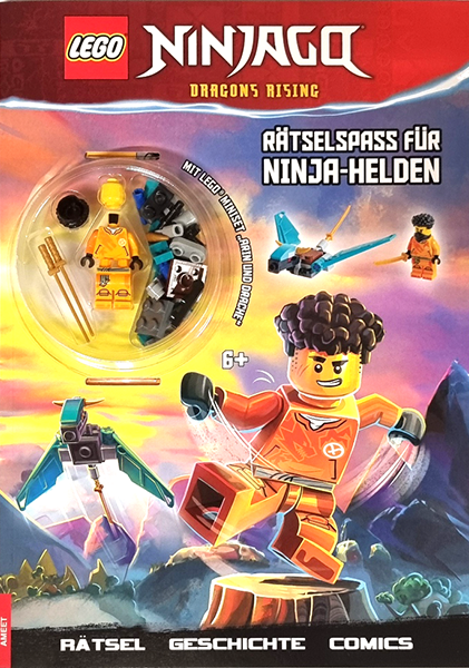 NINJAGO - Rätselspass für Ninja-Helden (Softcover) (German Edition)