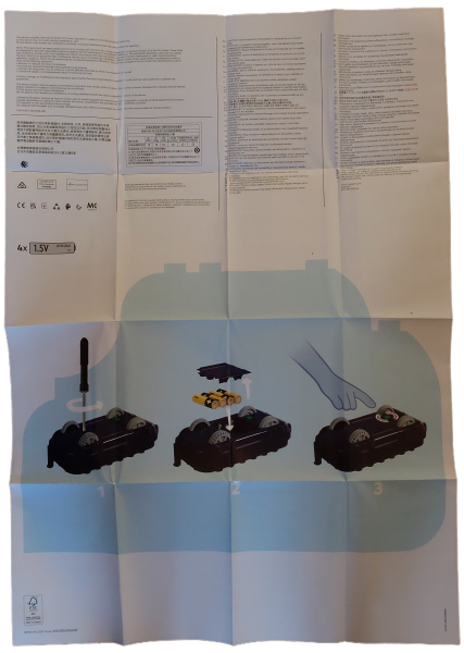 Information Foldout for Duplo Push & Go Motor (6524385/6524387)