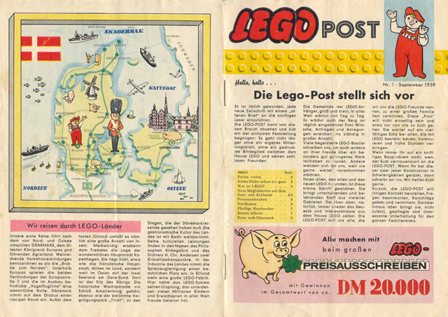 Lego Post 1959 No.1