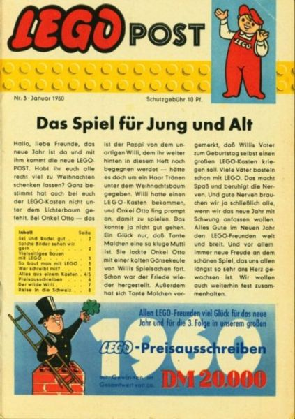 LEGO Post 1960 No.3