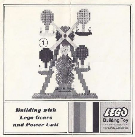 Idea Book, Building with Lego Gears and Power Unit (F2419)