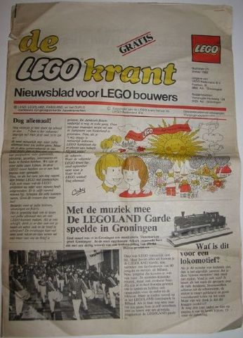 Newspaper 'De LEGO Krant' no. 21 - 1982