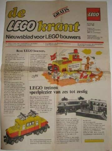 Newspaper 'De LEGO Krant' no. 22 - 1982