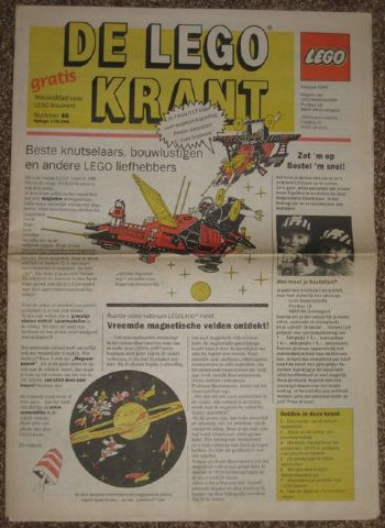 Newspaper 'De LEGO Krant' no. 46 - 1990