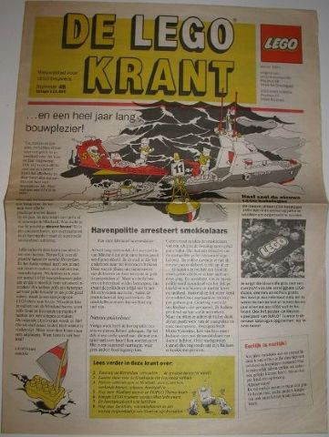 Newspaper 'De LEGO Krant' no. 49 - 1991