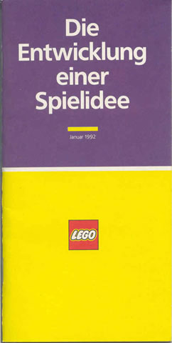 The Development of a Play Idea - January 1992