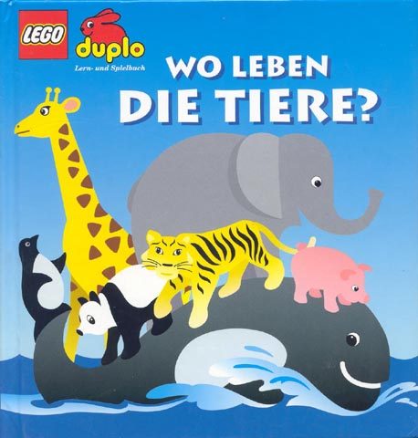 WO LEBEN DIE TIERE? (Where do the animals live?) illustrated by Michael Smollin