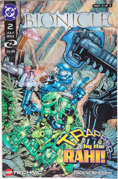 Bionicle # 2 July 2001 Trapped by the Rahi!