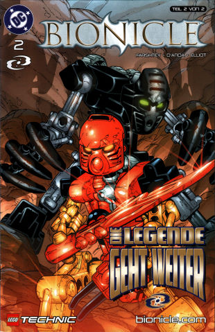 Bionicle # 2 2001 (Teil 2 von 2) Die Legende geht weiter