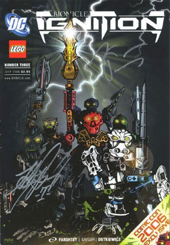 Bionicle Ignition # 3 July 2006 (Comic-Con Exclusive)