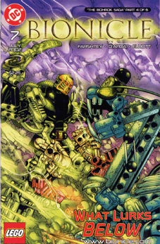 Bionicle # 7 July 2002 What Lurks Below