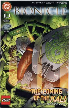 Bionicle #10 January 2003 The Coming Of The Kal!