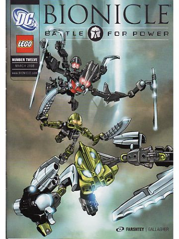 Bionicle Battle for Power #12 March 2008 - Realm of Fear