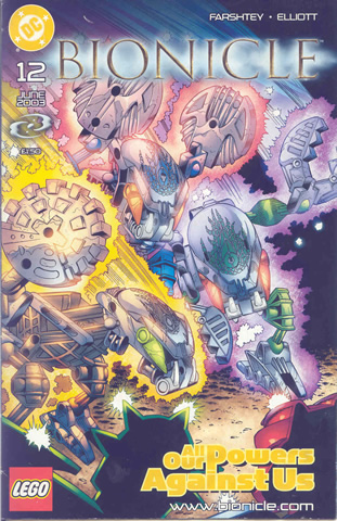 Bionicle #12 June 2003 All Our Powers Against Us (English - UK Edition)