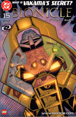 Bionicle #15 November 2003 What is Vakama's Secret? (English - CA Edition)