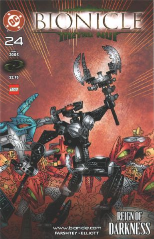 Bionicle #24 May 2005 Reign Of Darkness