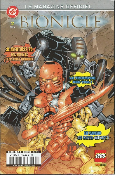 Bionicle # 2 Mai 2004 Le triomphe des Toa