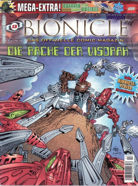 Bionicle #13 July 2005 Die Rache der Visorak