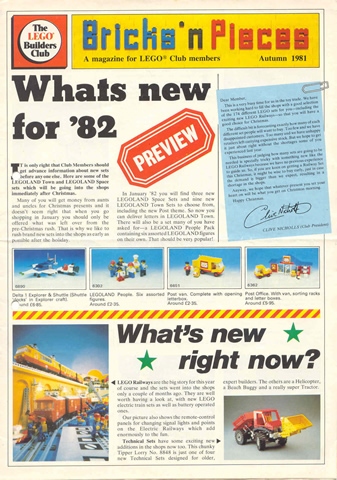 Bricks n' Pieces 1981 Autumn