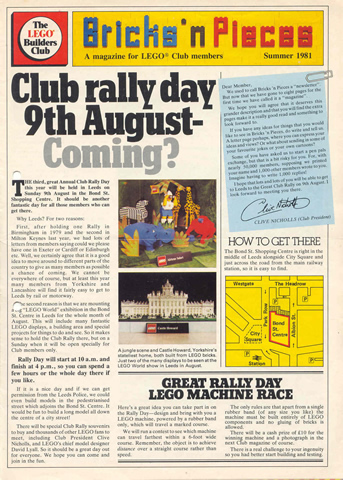 Bricks n' Pieces 1981 Summer