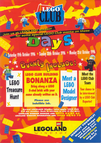 1996 Insert - Bricks n' Pieces Magazine Oct/Nov