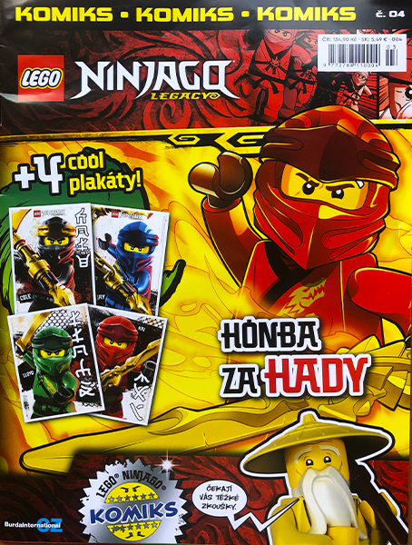 NINJAGO Legacy Comic 2023 Issue 4 (Czech)