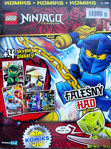 NINJAGO Legacy Comic 2023 Issue 8 (Czech)