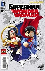 Super Heroes Comic Book, DC, Superman Wonder Woman #13 Variant Cover