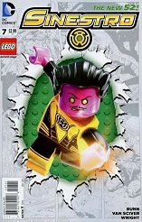 Super Heroes Comic Book, DC, Sinestro #7 Variant Cover