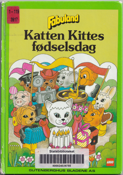 Large Book - Katten Kittes fødselsdag