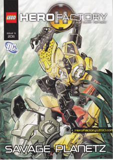 Hero Factory Comic Book - Issue 3 2011 - Savage Planetz