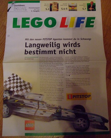 LEGO LIFE 2000 April 2. Ausgabe