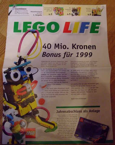 LEGO LIFE 2000 Mai 3. Ausgabe