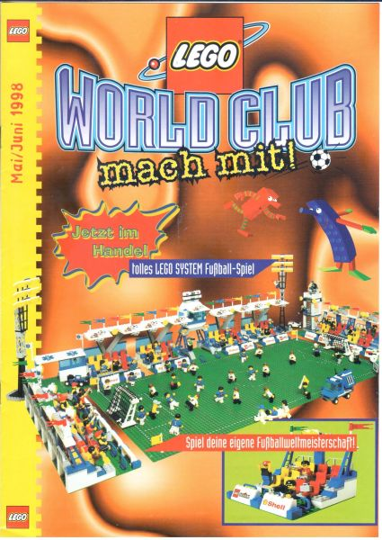 Lego World Club mach mit! May/June 1998 (German)
