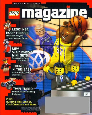 Lego Magazine 2003 January - February
