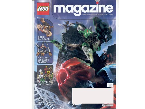Lego Magazine 2003  9.03