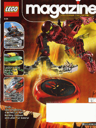 Lego Magazine 2004  3.04