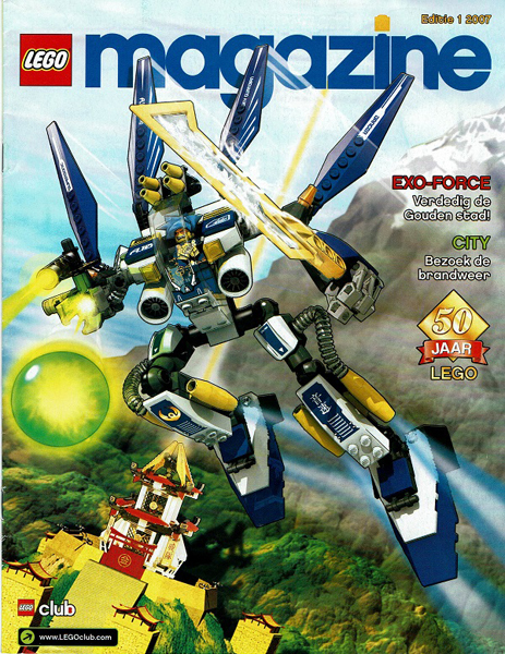 Lego Magazine (Dutch) 2007 Editie 1