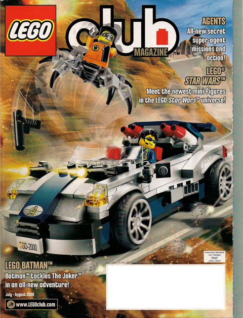 Lego Magazine 2008 July - Aug (Club Edition)