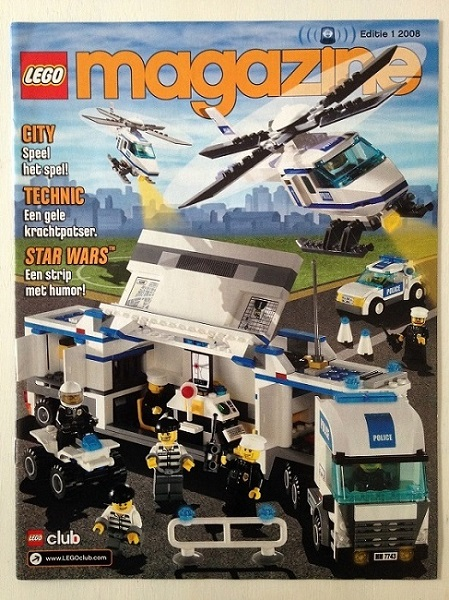 Lego Club Magazine (Dutch) 2008 Editie 1 (U-5243)