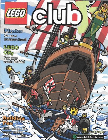 Lego Club Jr. Magazine 2009 Jan - Feb (U-6312)