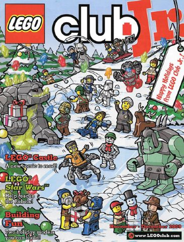 Lego Club Jr. Magazine 2009 Nov - Dec (WOR 5213)