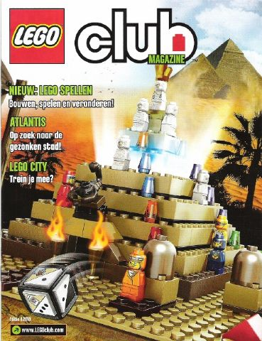 Lego Club Magazine (Dutch) 2010 Editie 4 (WOR 8209)
