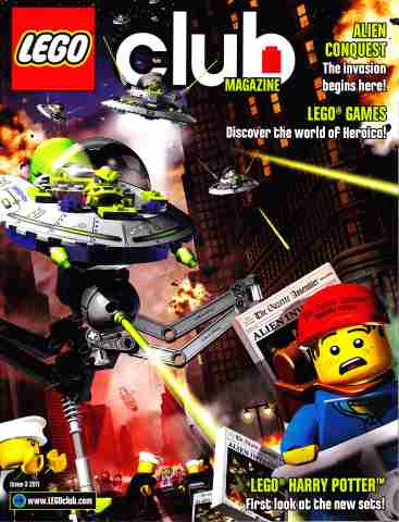 Lego Magazine 2011 Jul - Aug (Club Edition) (WO# 2733)